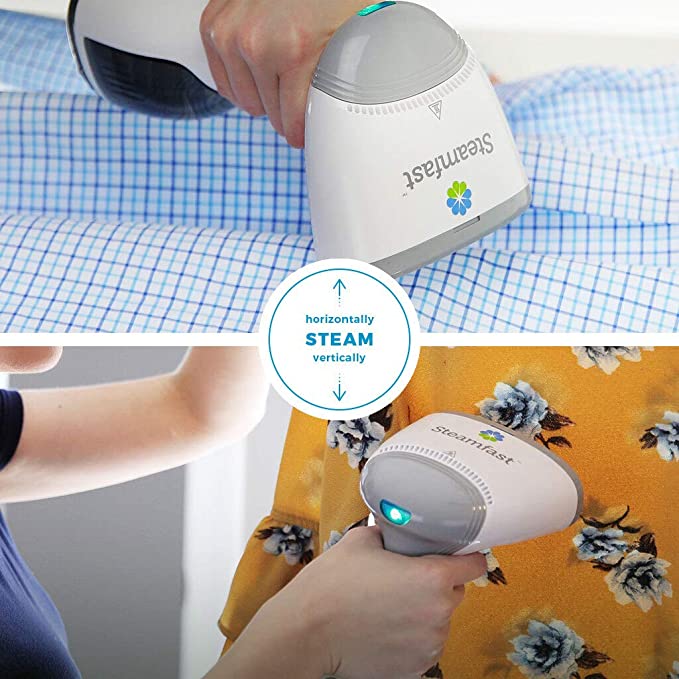 Steamfast Handheld Garment Steamer, White, FOB KS