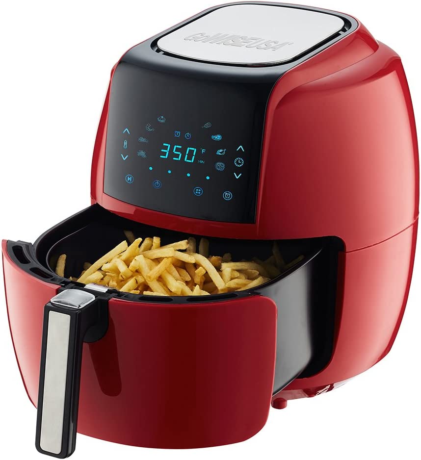 GoWISE USA 5.8-Quart Programmable 8-in-1 Air Fryer XL, FOB KS
