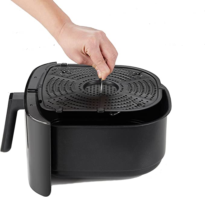 GoWISE USA 7 qt. Black Steam Air Fryer, FOB KS