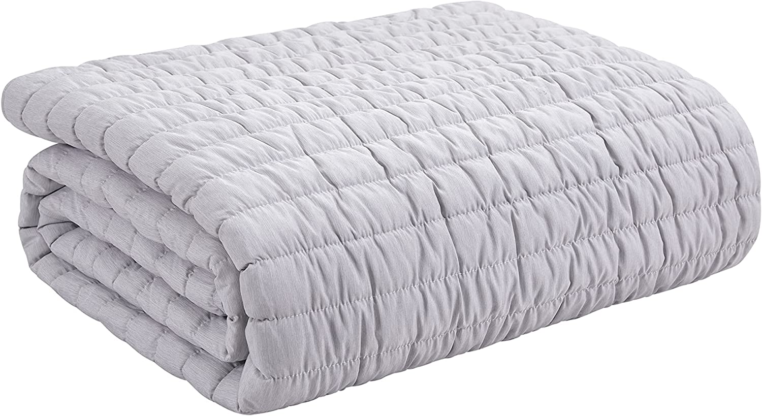 Perry Ellis Portfolio Full/Queen Sized 3 Piece Quilt Set White, FOB KS