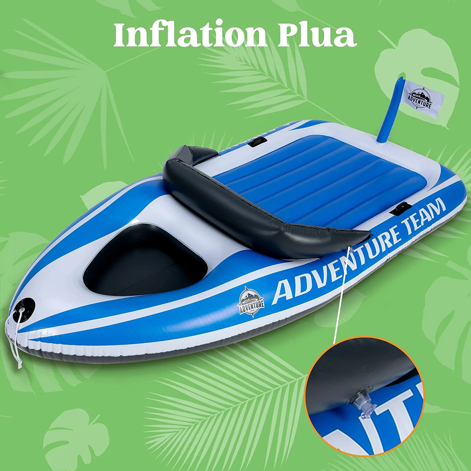 Sloosh Giant Inflatable Boat Pool Float Raft, FOB KS