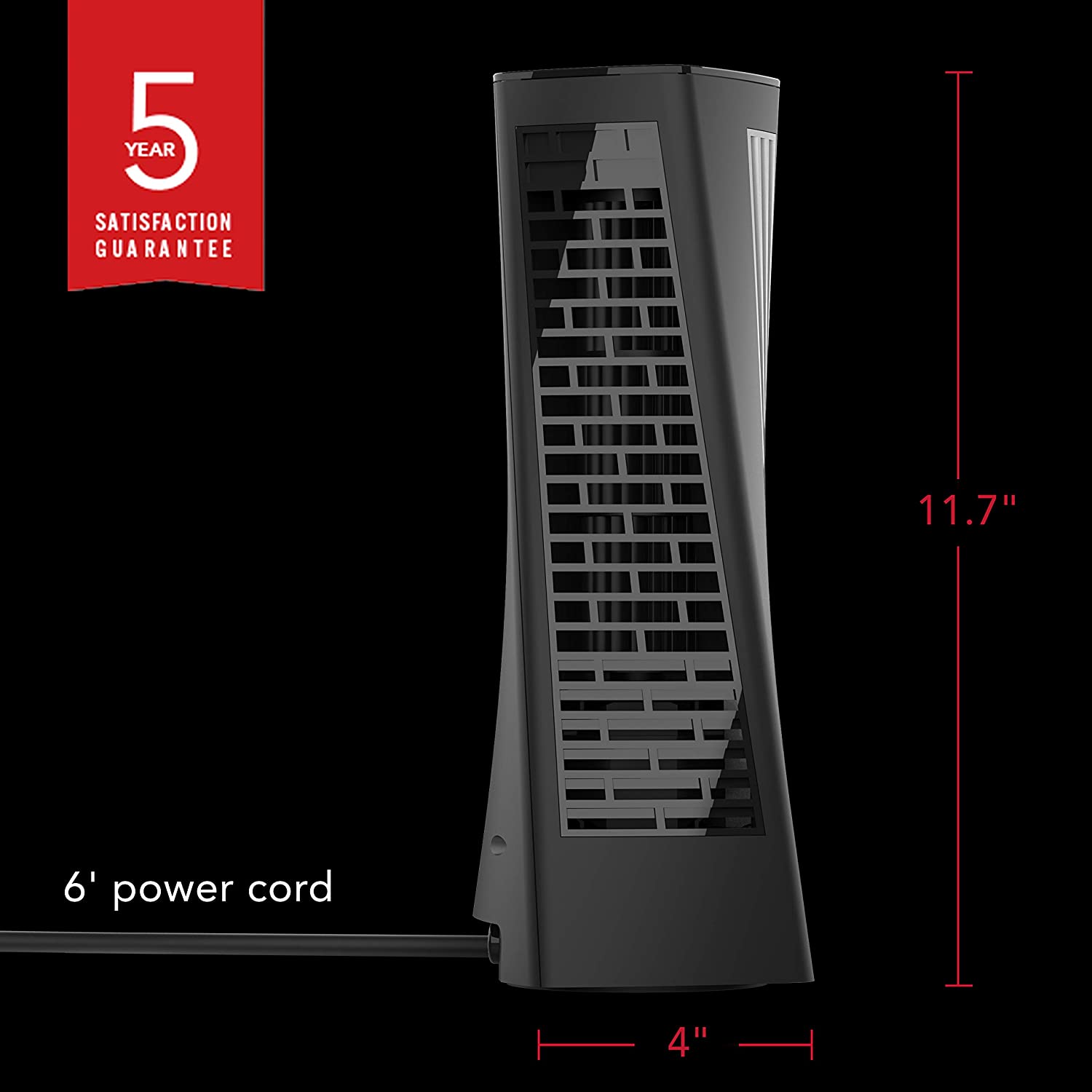 Vornado HELIX2 Personal Tower Fan, Retail Box, FOB KS