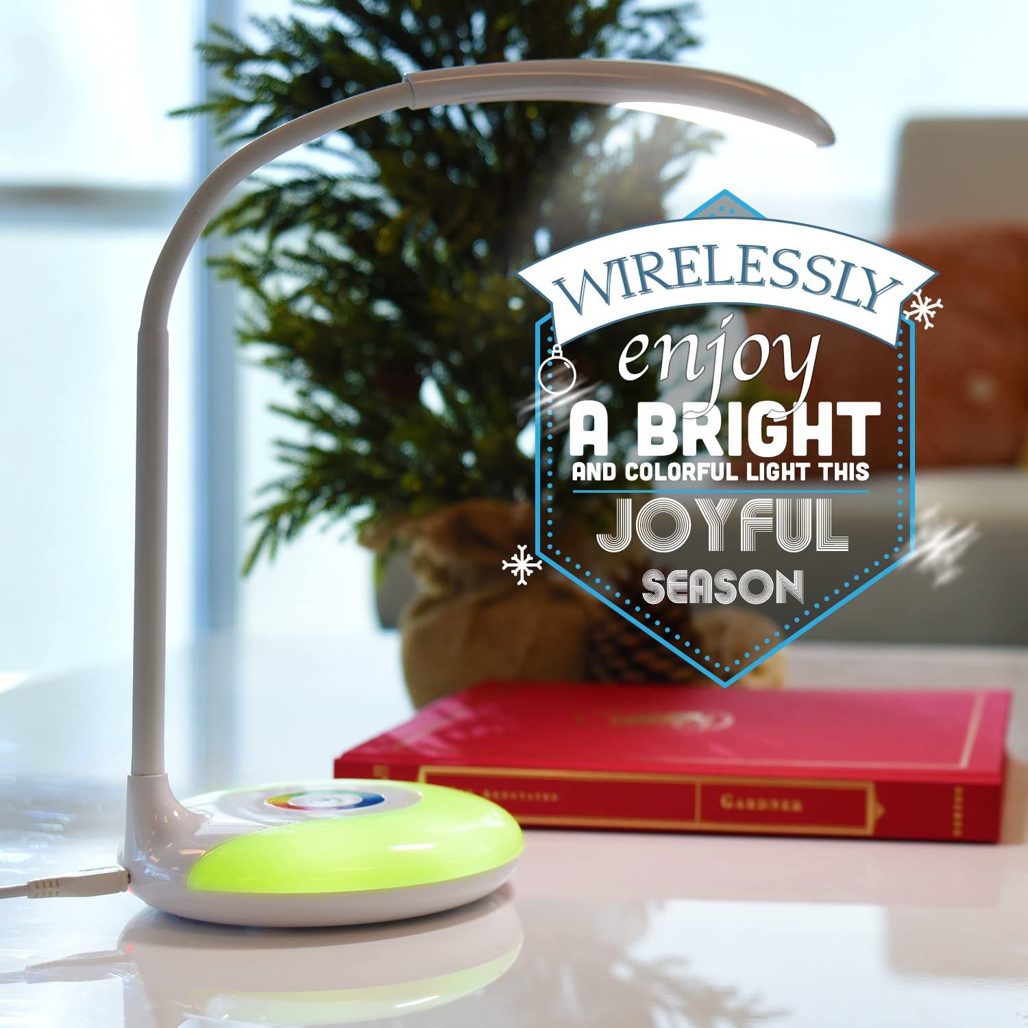Etekcity LED Desk Lamp with Touch Control and Adjustable Gooseneck, FOB KS