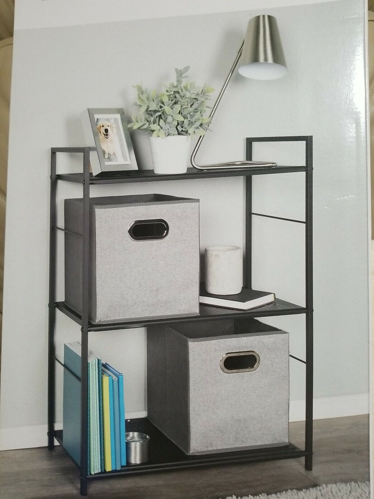 Simply Essential 3-Tier Metal Shelf