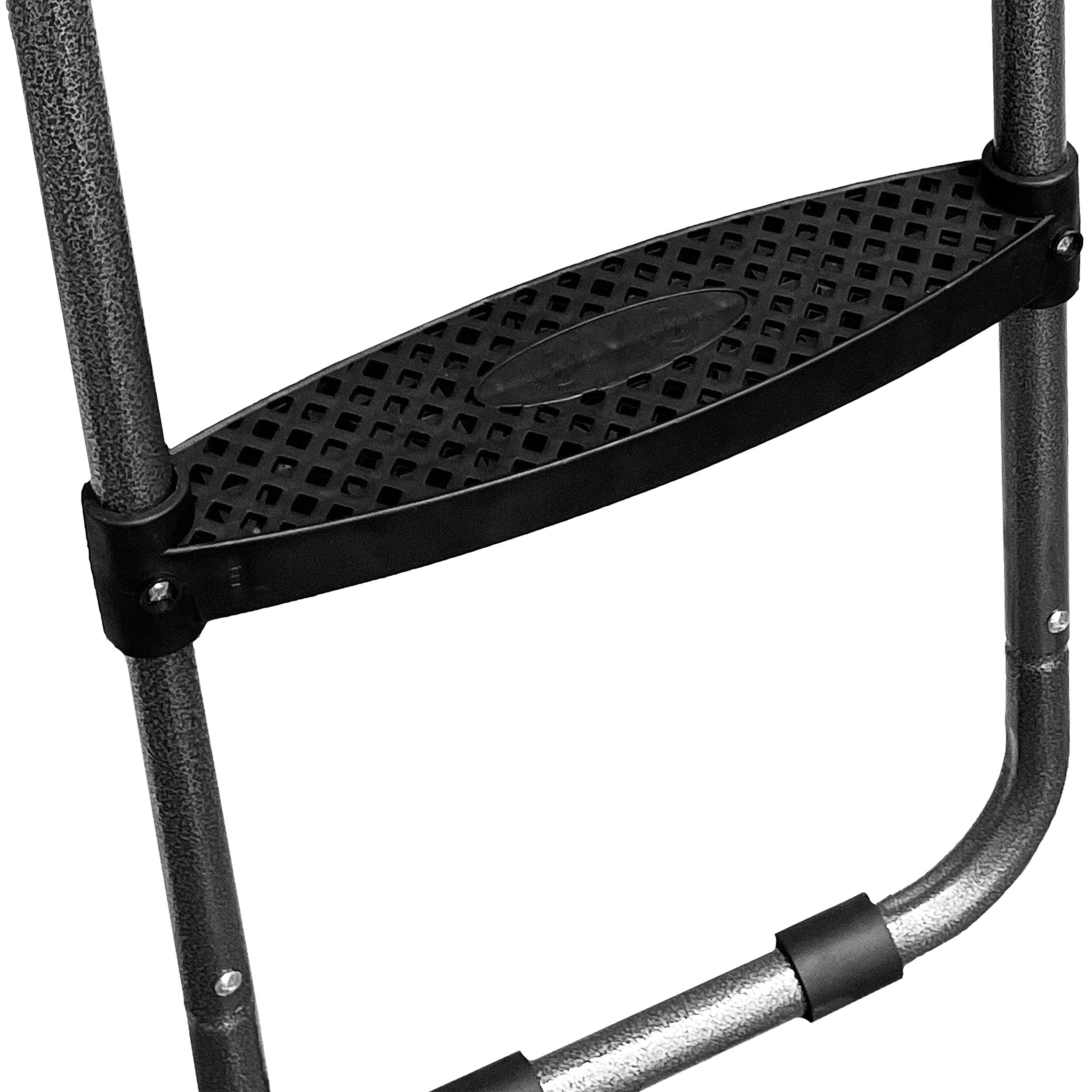 Pure Fun Universal Trampoline Ladder, 2 Step, Anti-slip, 220lb Weight Limit