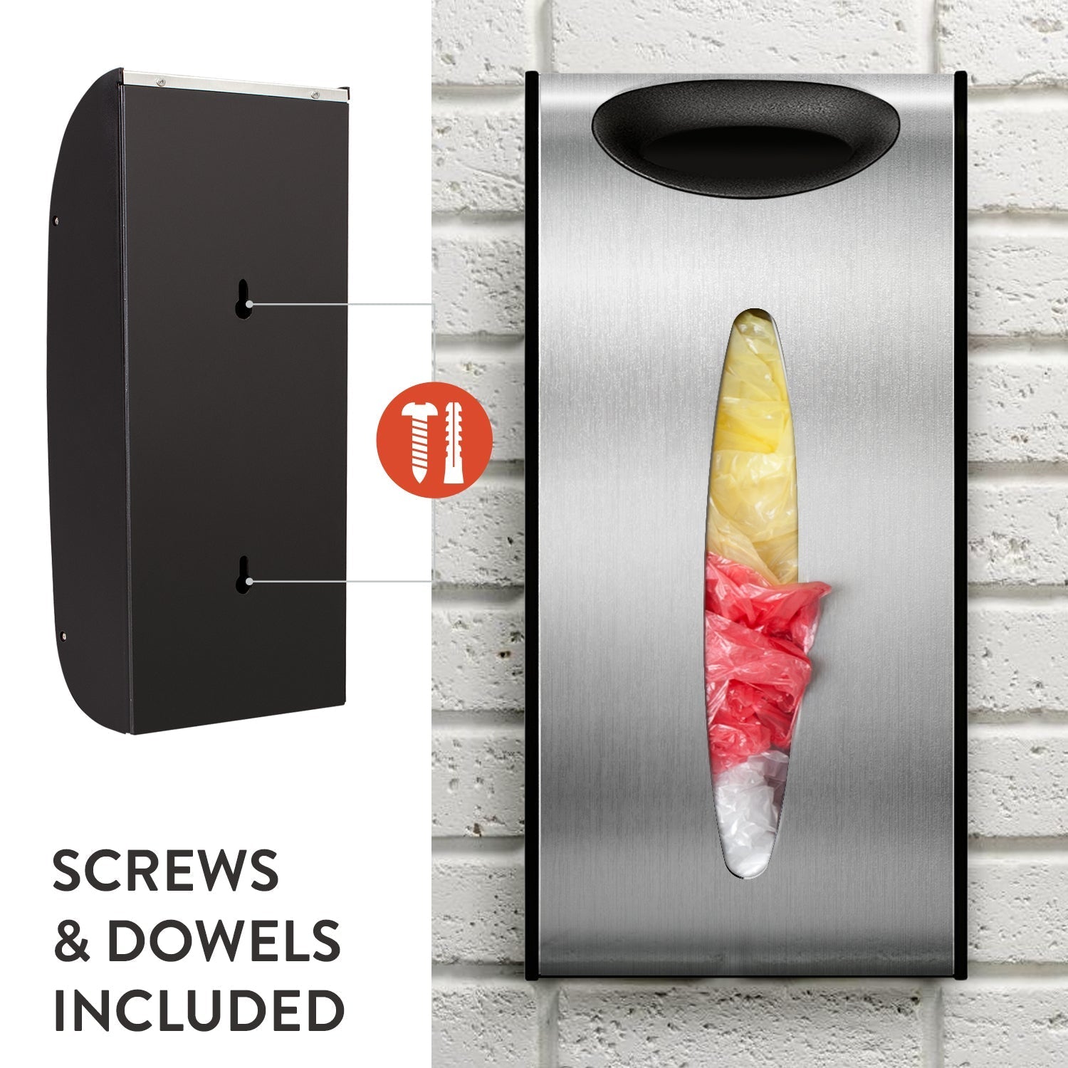 Tatkraft Mountable Polybag Dispenser, FOB KS