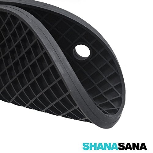 Shanasana Silicone Trivet Set-3pcs, Black