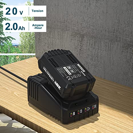 WESCO 2.0Ah Li-ion Battery Pack for 20V Cordless Tools