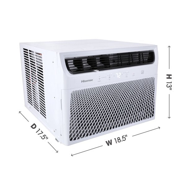 Hisense 10000-BTU - 450-sq ft Smart Window Air Conditioner (115-Volt; ) ENERGY STAR, FOB KS