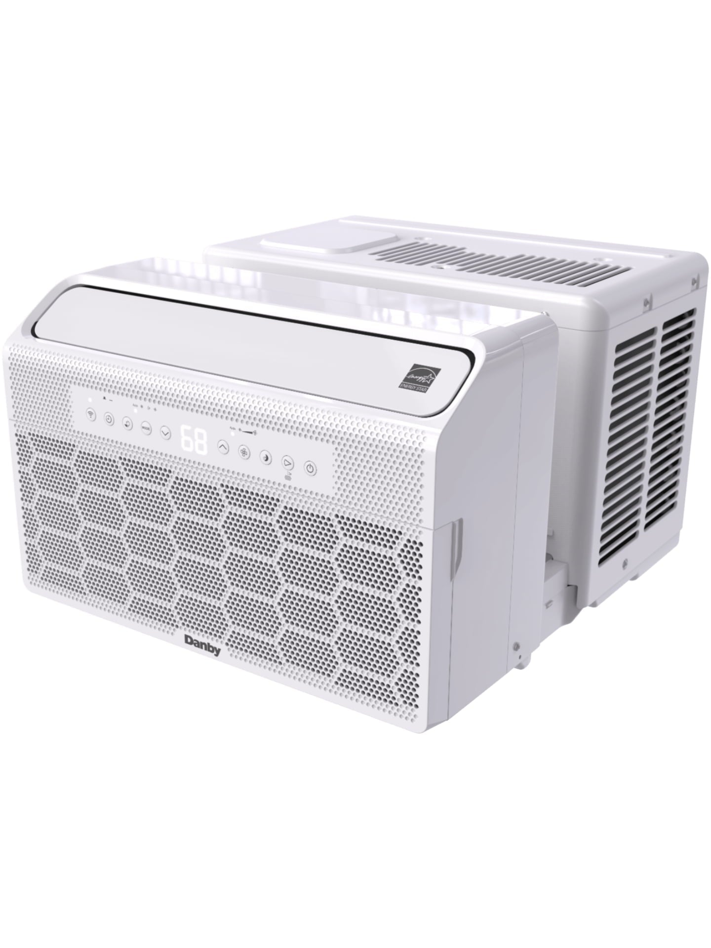 Danby DAC080B6IWDB-6 8,000 BTU U-Shaped Inverter Window Air Conditioner-Factory Refurbished