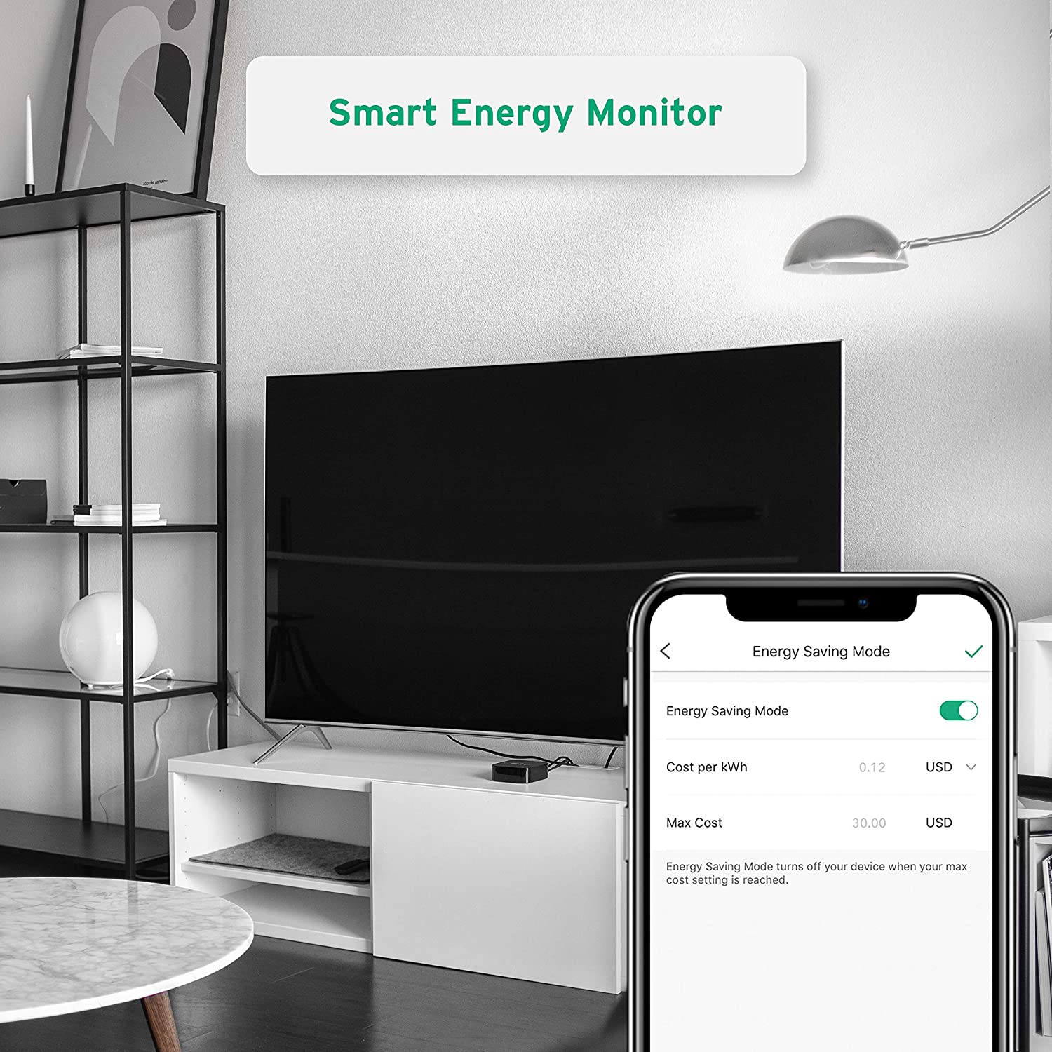 Etekcity WiFi Energy Monitoring Smart Plug (2-Pack), FOB KS