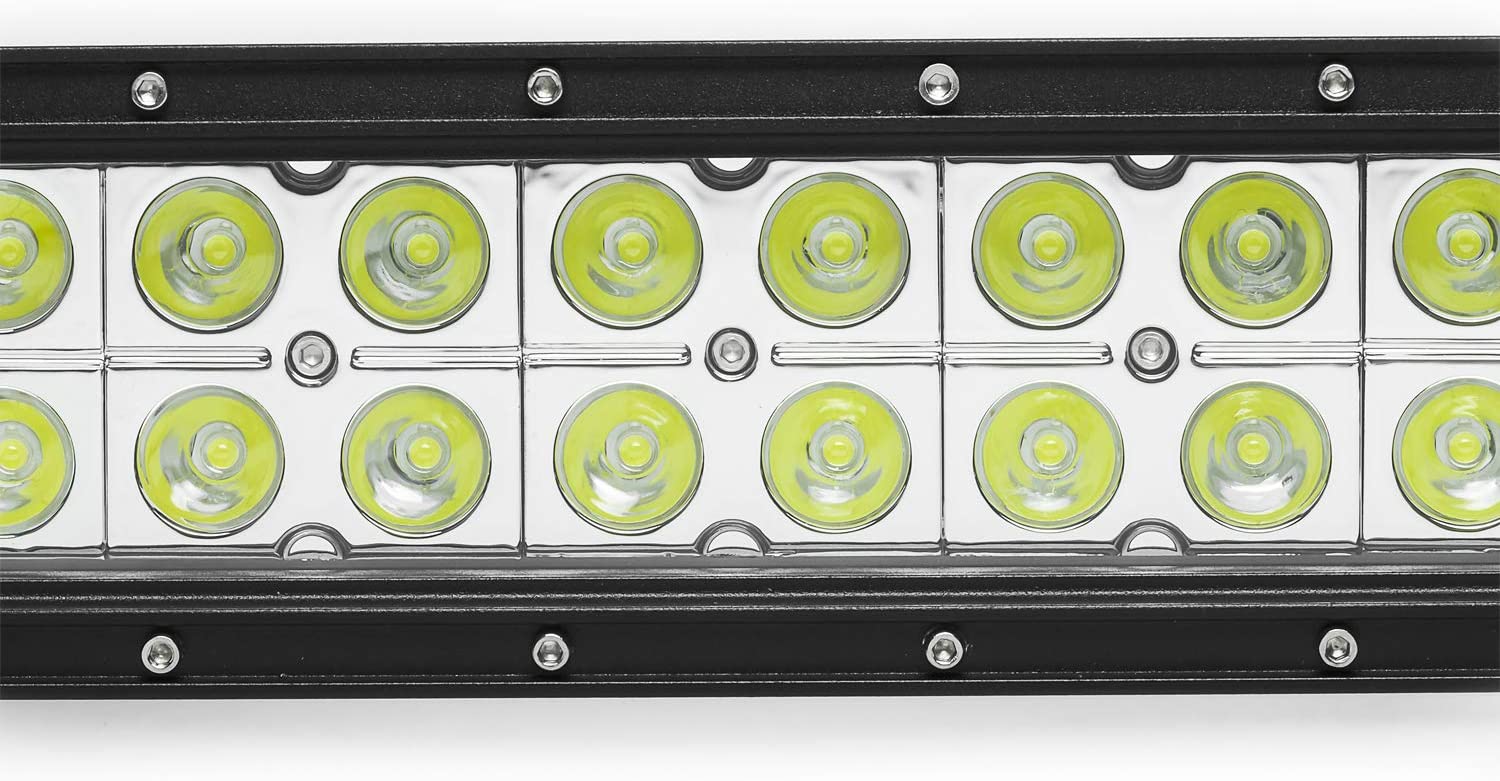 Pilot PLV-1004 13.5 in. Dual Row Light Bar - 72 watts & 4680 Lumens