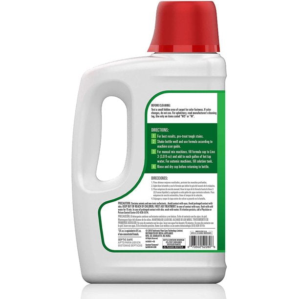Hoover Renewal Deep Cleaning Carpet Shampoo, Concentrated Machine Cleaner Solution, 64oz Formula, White, FOB KS