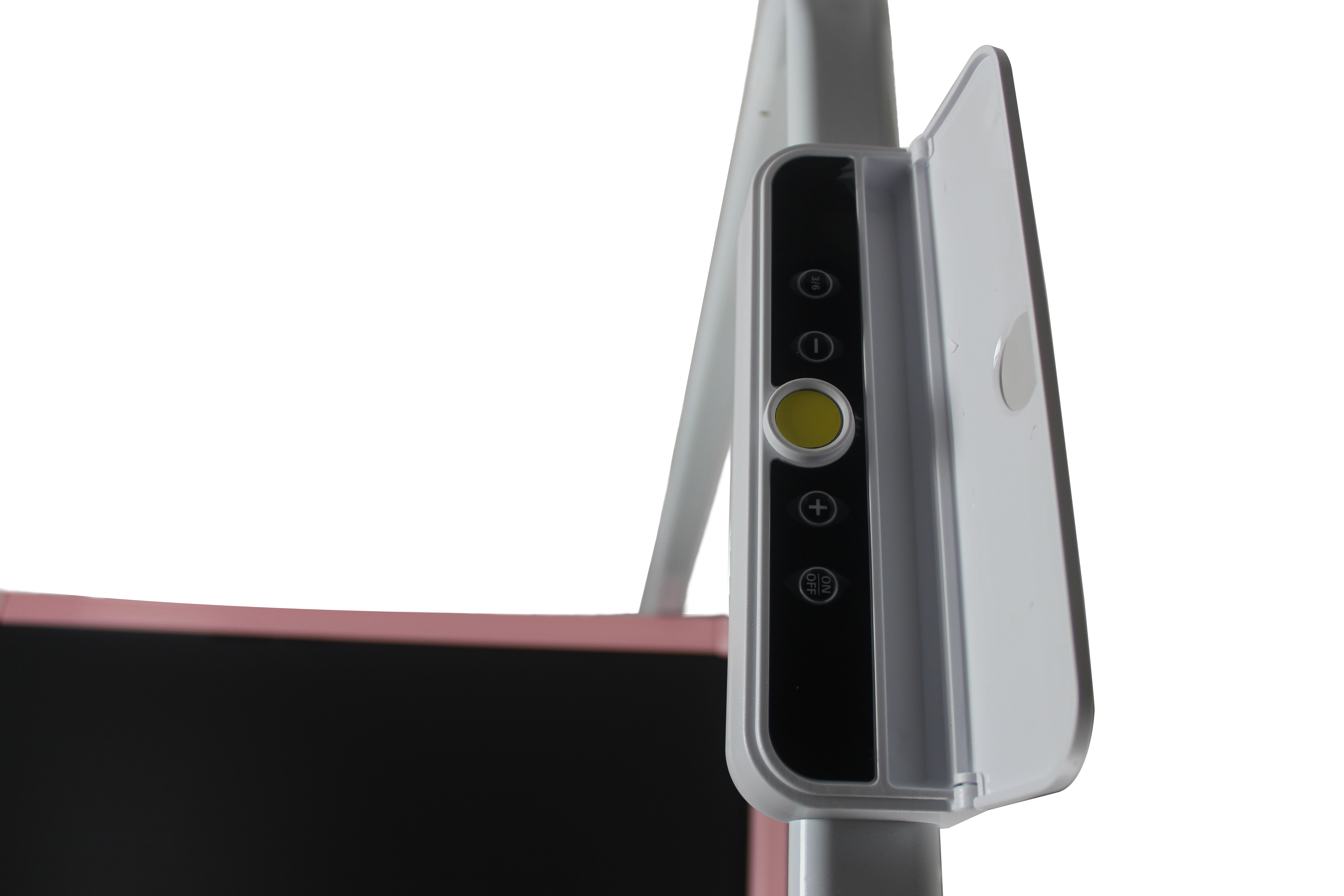 Walking Under Desk Treadmill with Remote Control, LED Display, 2 in 1 Desk Treadmill Black/Pink