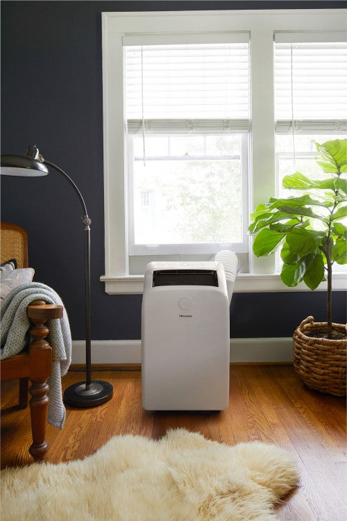Hisense 12,000 BTU (7,500 BTU DOE) 115-Volt Portable Air Conditioner, Factory Refurbished, FOB KS