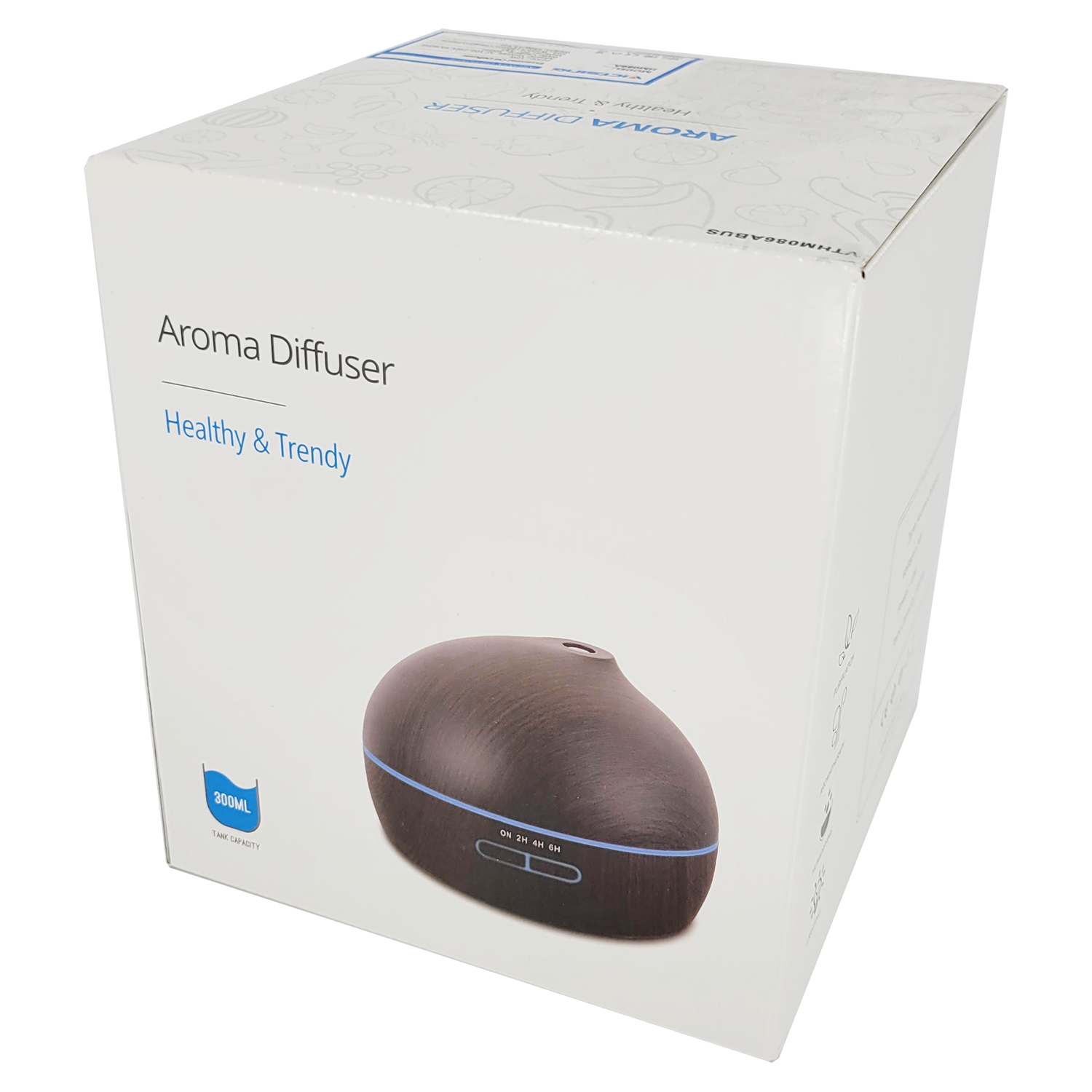 VicTsing Cool Mist Humidifier Ultrasonic Aroma Essential Oil Diffuser, Retail Box, FOB KS