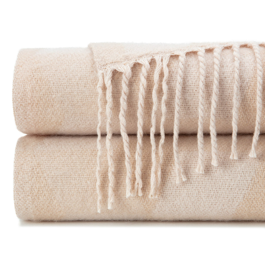 Chanasya Geometric Cube Fringe Throw Blanket, FOB KS