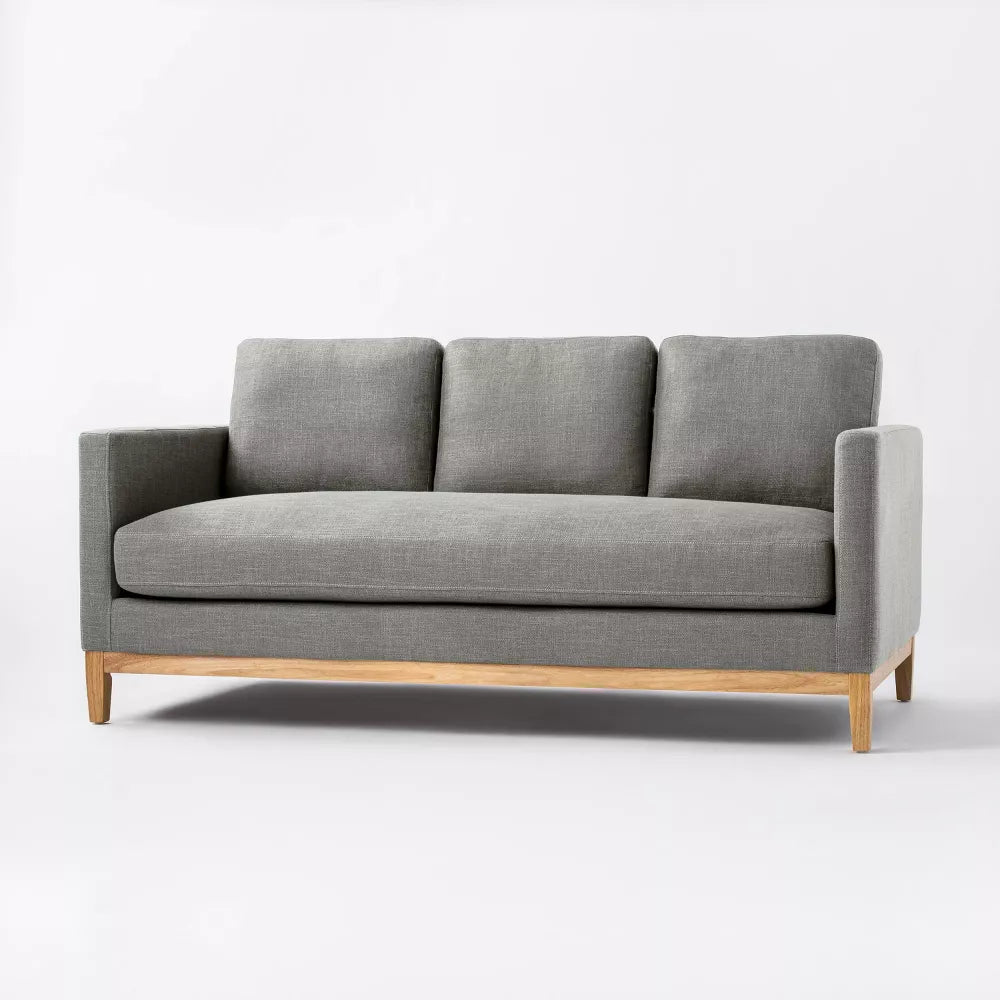 Threshold Woodland Hills Wood Base Sofa designed with Studio McGee, FOB KS