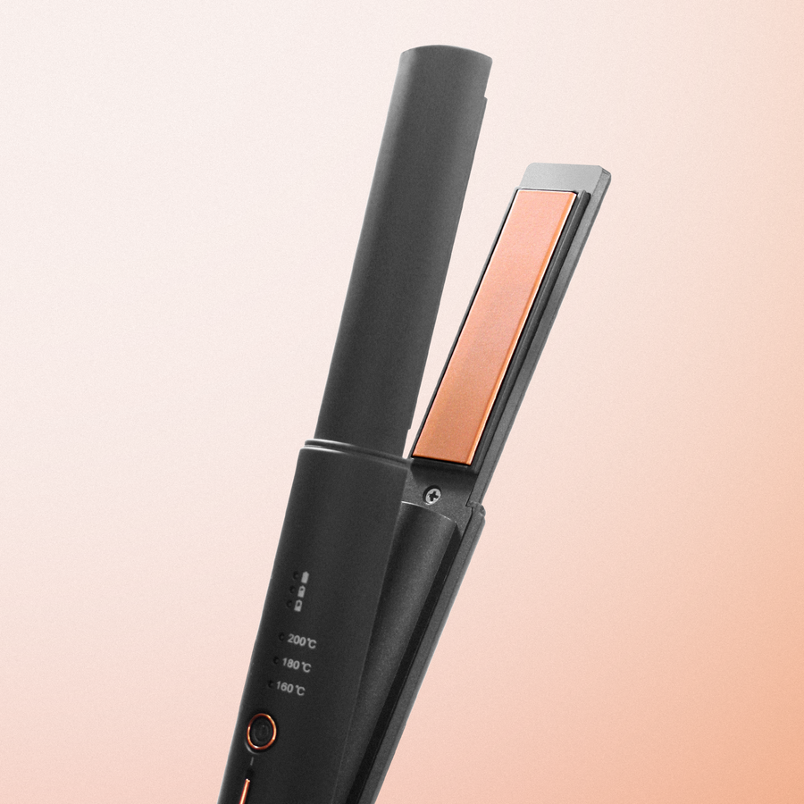 Zabelle Go Straighterner 2-in-1 Straightener and Curler, FOB KS