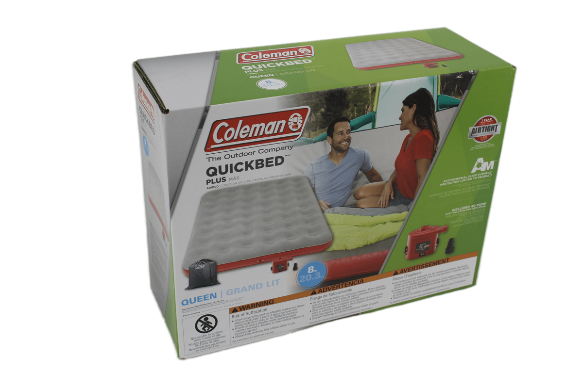 COLEMAN Quickbed Plus Queen Airbed, With Pump