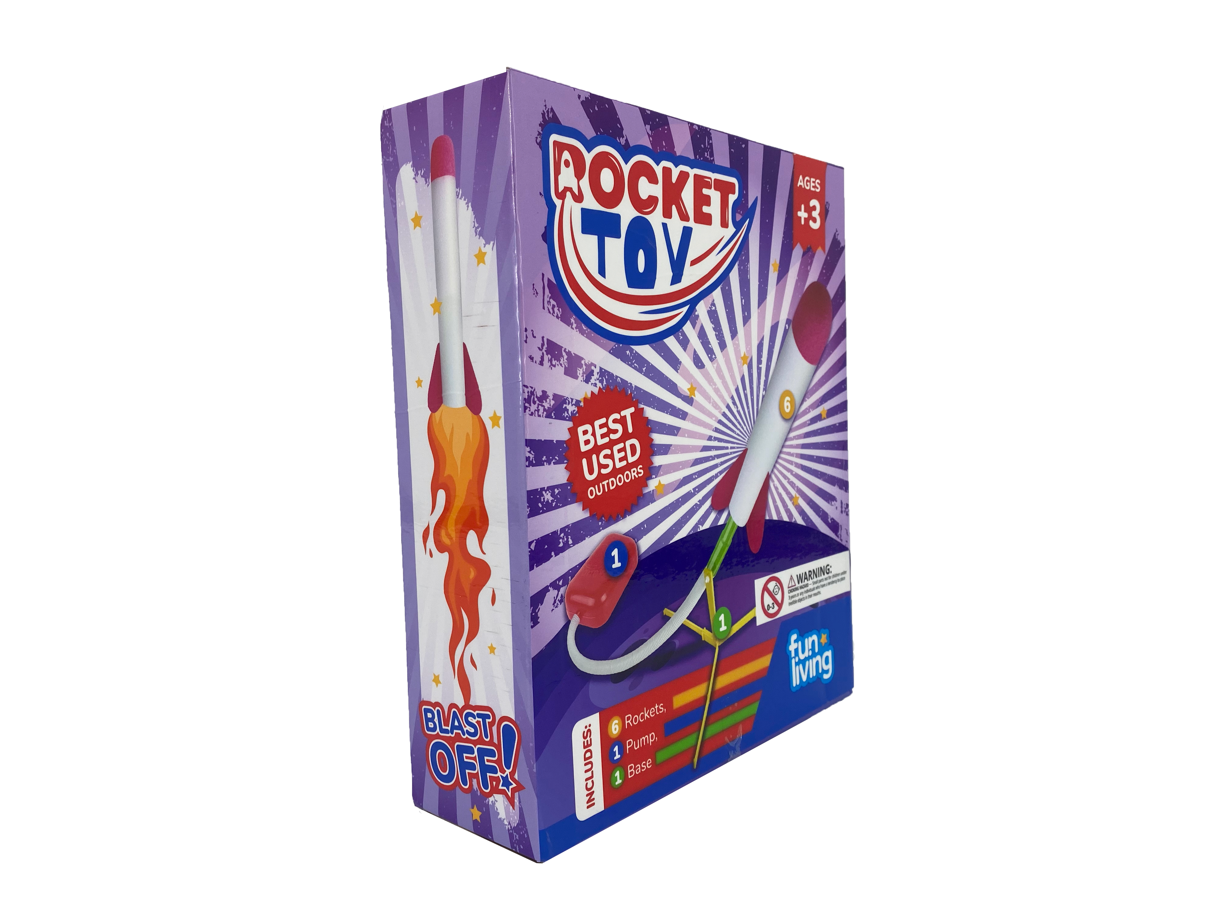 Fun Living Jump Rocket Toy Set, FOB KS