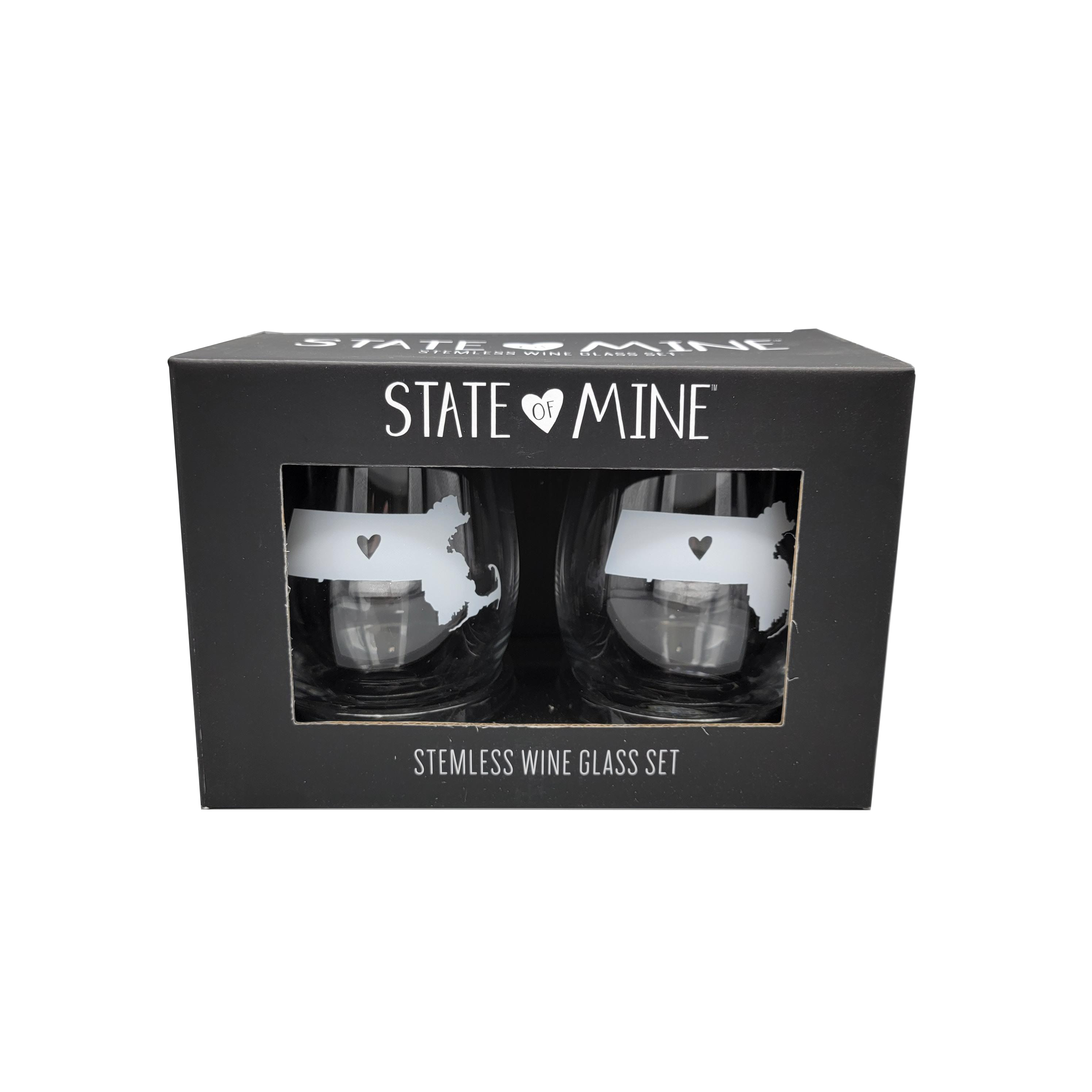 State of Mine Wine Glasses (Multiple Styles), FOB KS