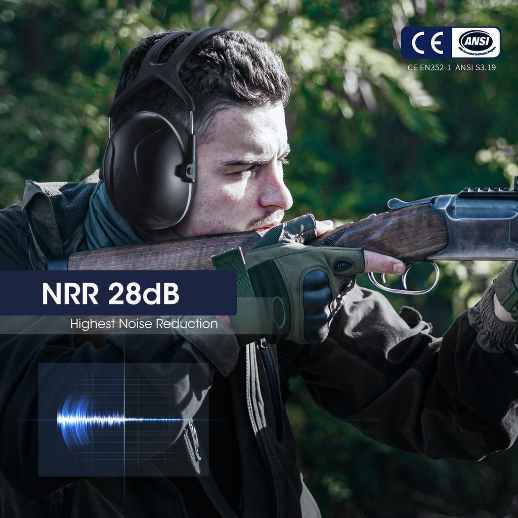 MPOW Noise Reduction Safety Ear Muffs, FOB KS