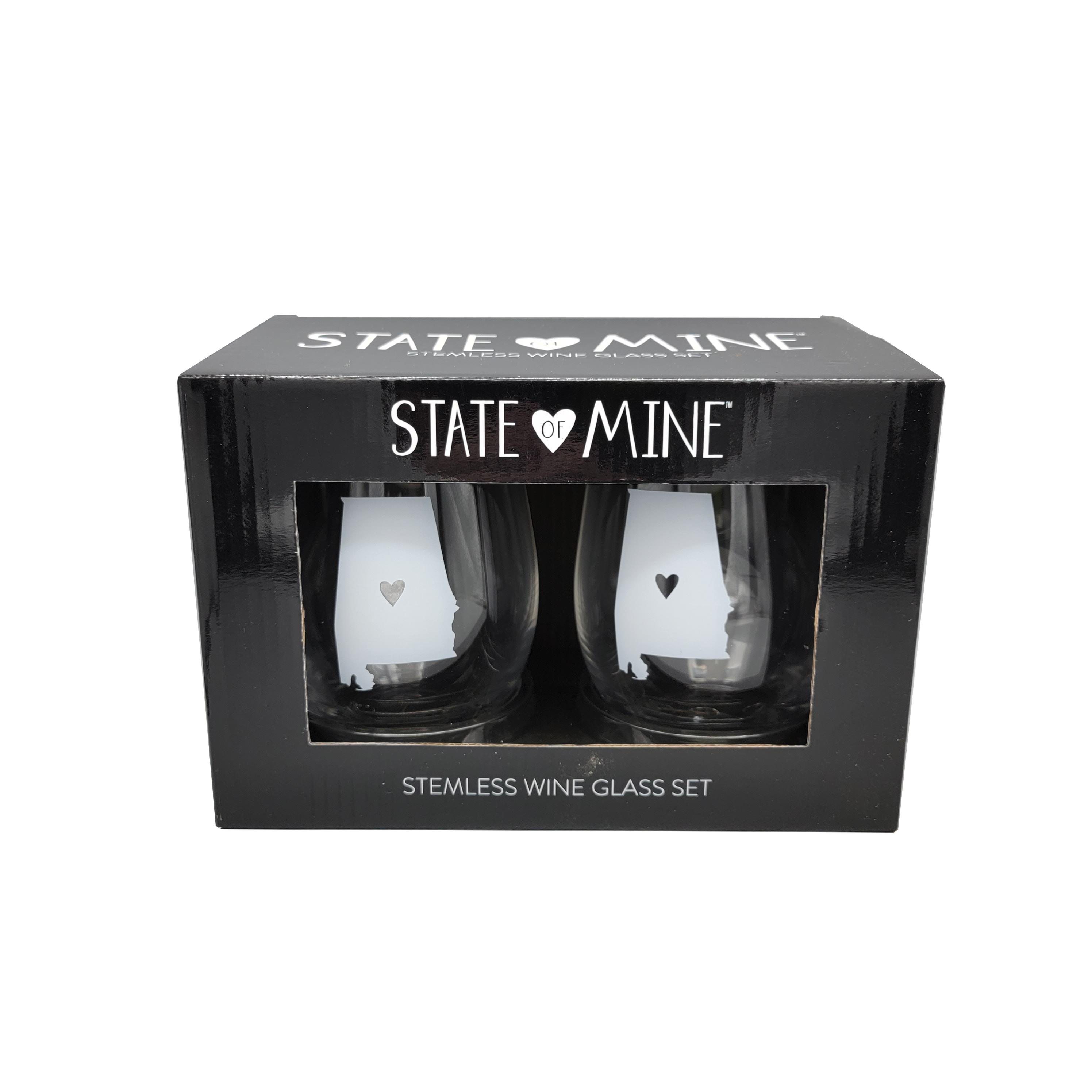 State of Mine Wine Glasses (Multiple Styles), FOB KS
