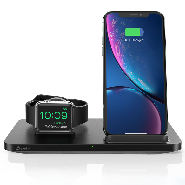 Seneo 2 in 1 Wireless Charging Stand, FOB KS