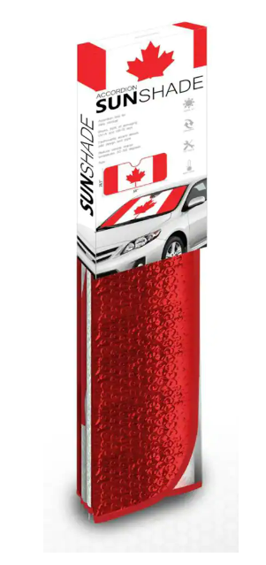 Pilot Canadian Flag Sunshade, FOB KS