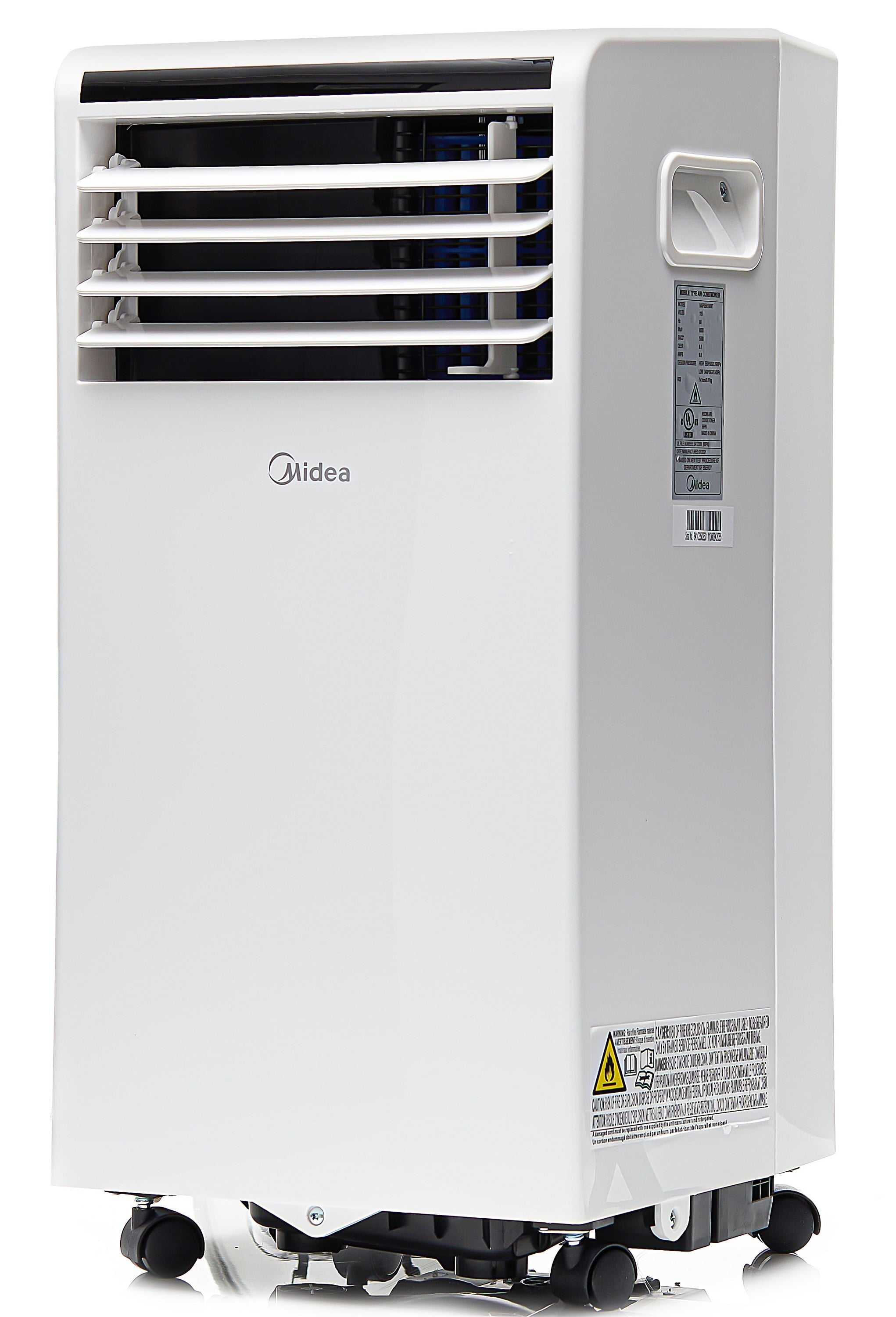 Midea 8,000 BTU ASHRAE (5,000 BTU DOE) 115V Portable Air Conditioner with Comfort Sense Remote, White, MAP05R1WWT