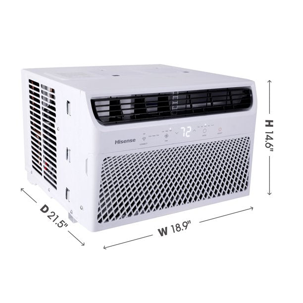 Hisense 12000-BTU - 550-sq ft Smart Window Air Conditioner (115-Volt; ) ENERGY STAR