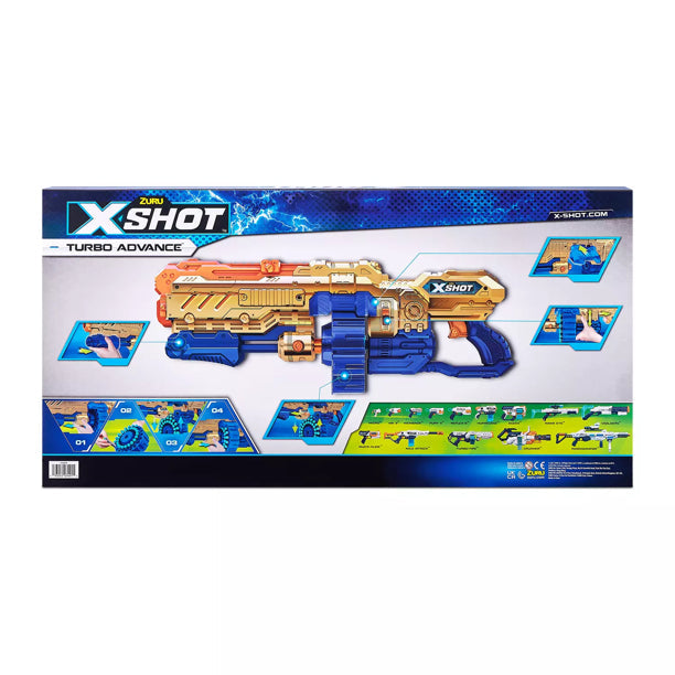 Zuru 36470 X-Shot-Excel Golden Turbo Advance