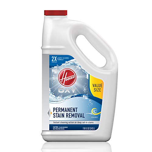 Hoover Oxy Deep Cleaning Carpet Shampoo, Concentrated Machine Cleaner Solution, 116oz Formula, White, FOB KS