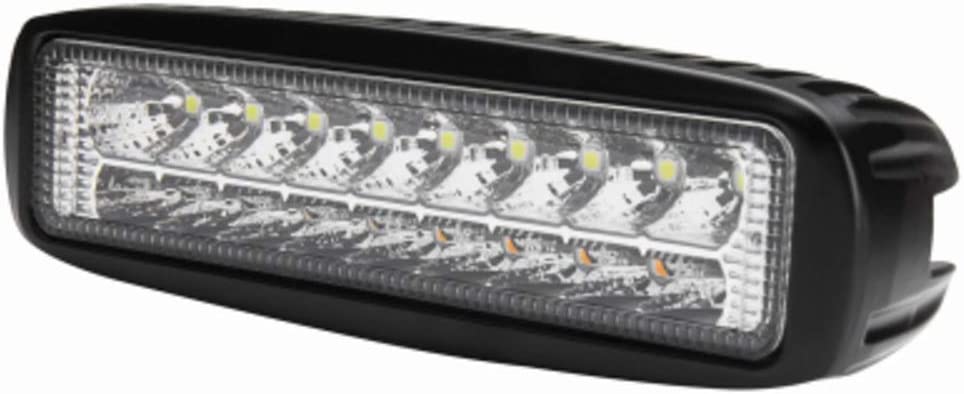 Pilot Automotive PLV-9781 LED Light Bar, Rectangular, Dual, 6-in.