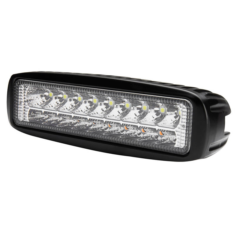 Pilot Automotive PLV-9781 LED Light Bar, Rectangular, Dual, 6-in.
