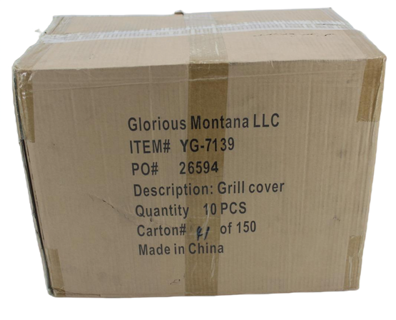 Yukon Glory Barbecue Grill Cover for Weber Spirit II 300 & Spirit 200 Series. The Heavy Duty BBQ Cover is 27 W x 52 L x 57 H & Protects Your Grill from Outside Elements (with Side Mount Controls)