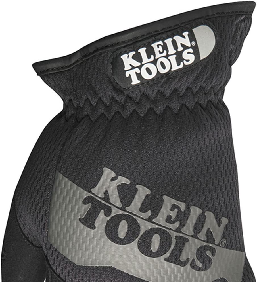 Klein Tools 40207 Journeyman Utility Gloves, X-Large ,Black/Gray