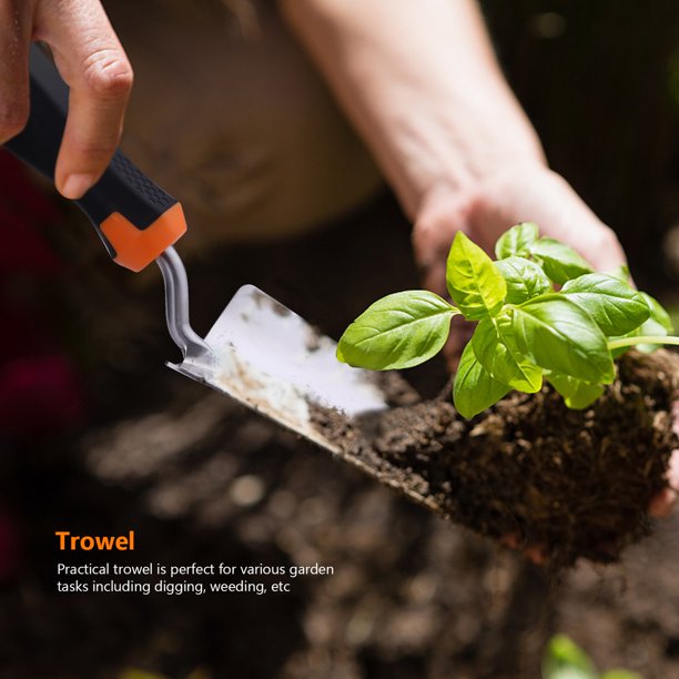 TACKLIFE Garden Tool Set, 3 Piece Stainless Steel Heavy Duty Gardening Kit, FOB KS