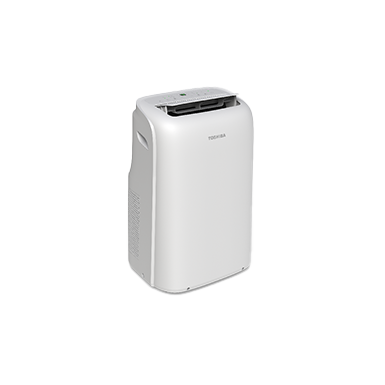 Toshiba 8,000 BTU / 6,000 SACC PORTABLE AIR CONDITIONER and Dehumidifier with Remote, Factory Refurbished, FOB KS