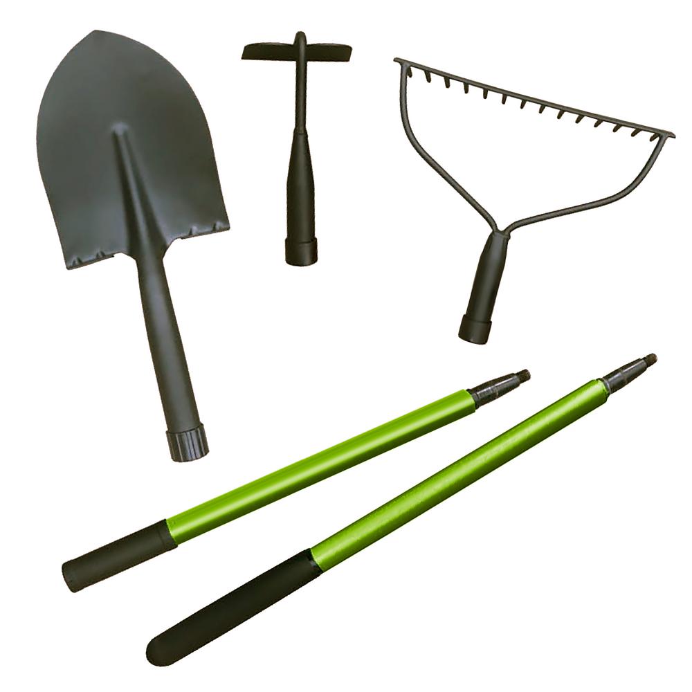 Earthwise 3-in-1 Carbon Steel Multi-Function Garden Tool Set, FOB KS
