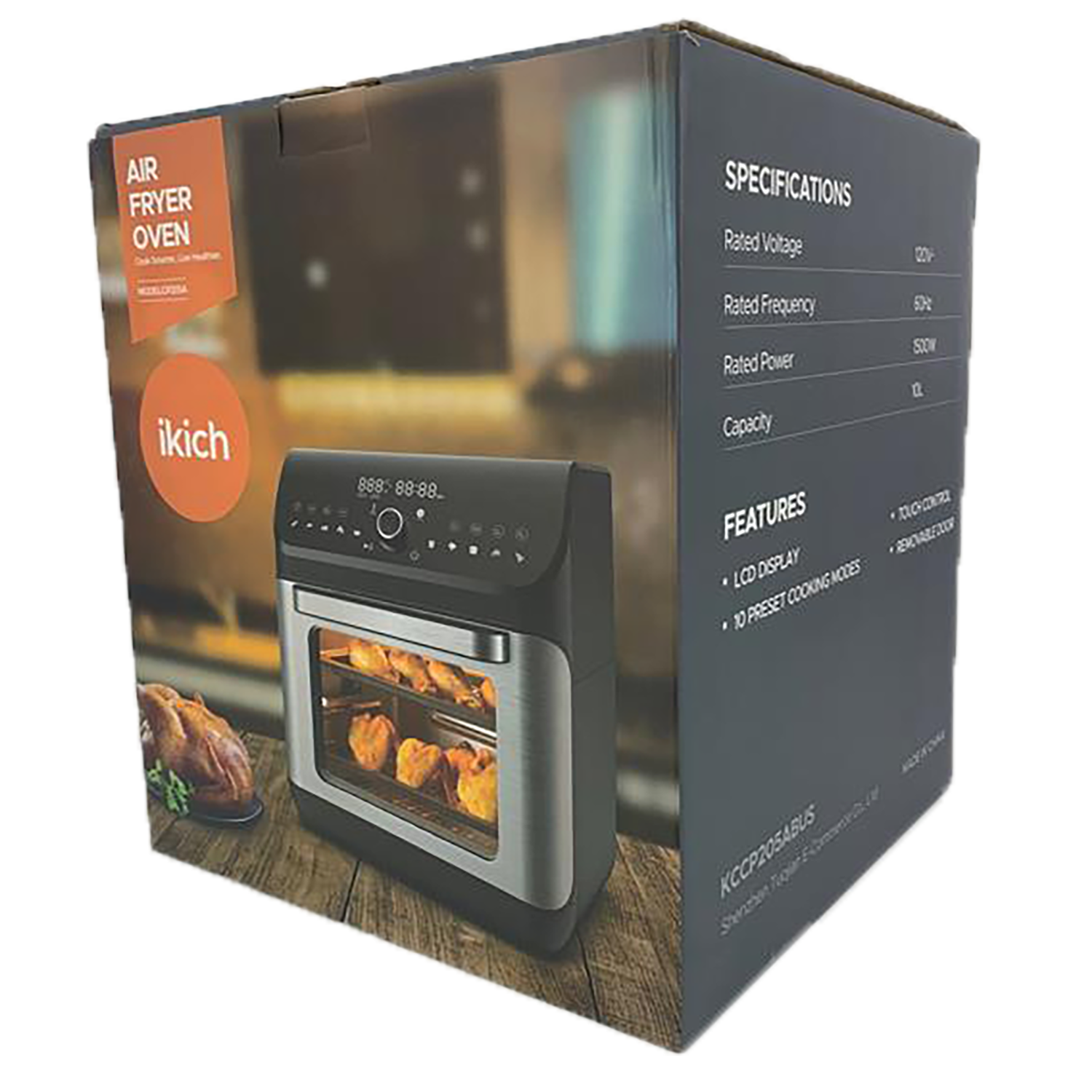 IKICH Air Fryer Oven 12 Qt., FOB KS