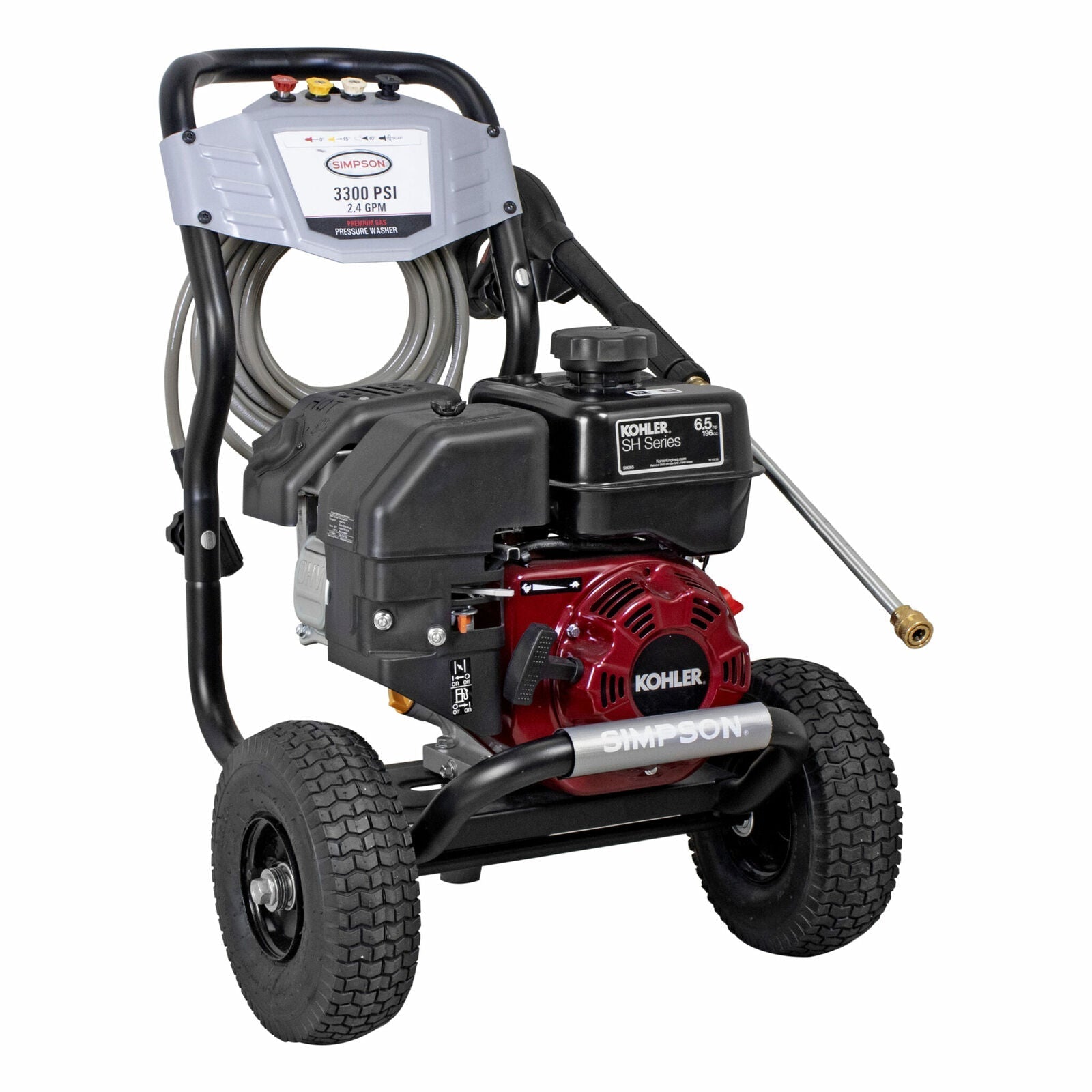 Simpson 3400 PSI Megashot Gas Pressure Washer with Kohler Engine, Factory Refurbished, FOB KS