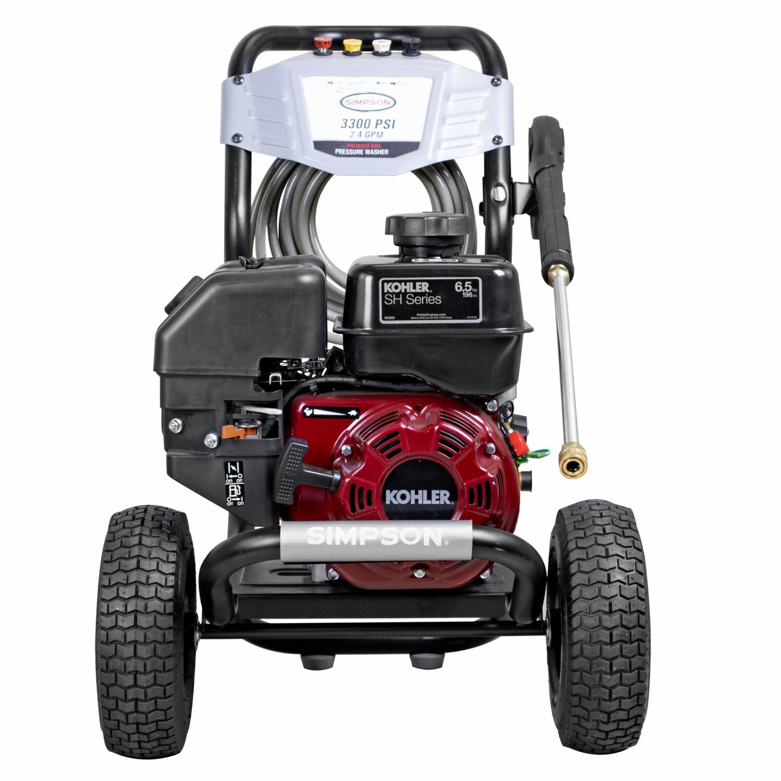 Simpson 3400 PSI Megashot Gas Pressure Washer with Kohler Engine, Factory Refurbished, FOB KS