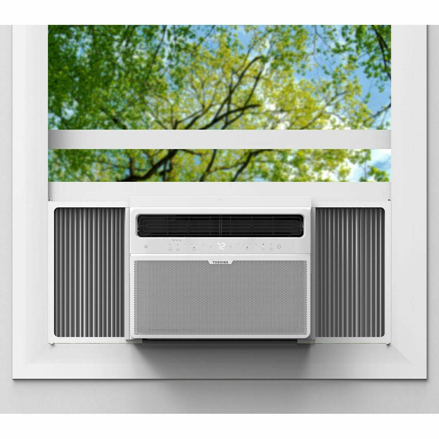 Toshiba 18,000 BTU Window Air Conditioner, Factory Refurboshed, FOB KS