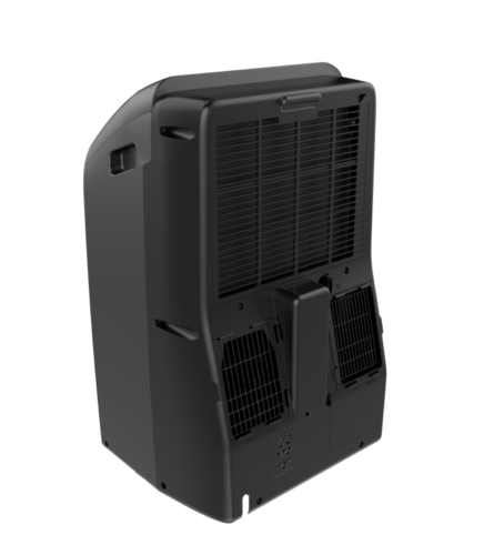 Hisense 10,000 SACC BTU 115-V Dual Hose Portable Air Conditioner with Heat and Remote, FOB KS
