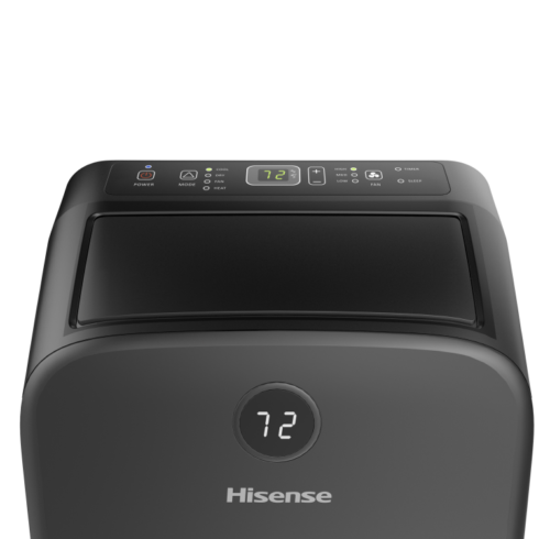 Hisense 10,000 BTU DOE 115-Volt Portable Air Conditioner, Factory Refurbished, FOB KS