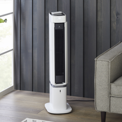 Better Homes & Gardens 1500W 3-in-1 Tower Fan, Heater and Humidifier, Factory Refurbished, FOB KS