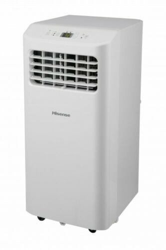 Hisense 8,000 BTU ASHRAE (5,500 BTU DOE) 115-Volt Portable Air Conditioner, Factory Refurbished, FOB KS and CA