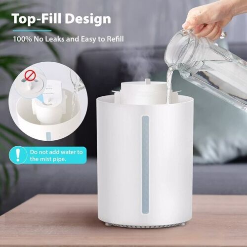 Mooka UHM-JS02 4L Top Fill Cool Mist Air Humidifier & Essential Oil Diffuser, FOB KS